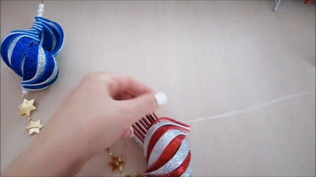 НОВОГОДНИЕ ИГРУШКИ НА ЕЛКУ ИЗ ФОАМИРАНА Christmas ornaments смотреть онлайн