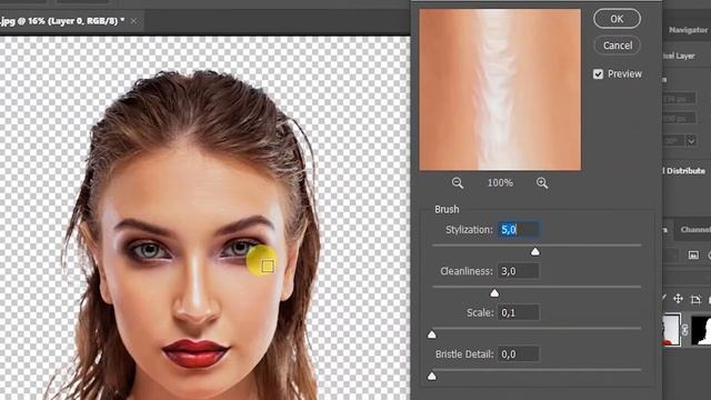 Oil Paint Photoshop смотреть онлайн