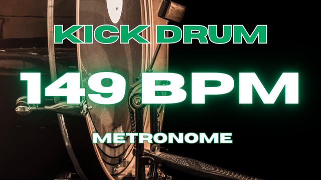149 BPM - Kick Drum Metronome смотреть онлайн