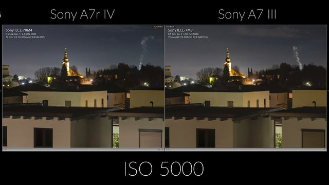 Sony A7r IV vs A7 III High ISO Sample Images смотреть онлайн