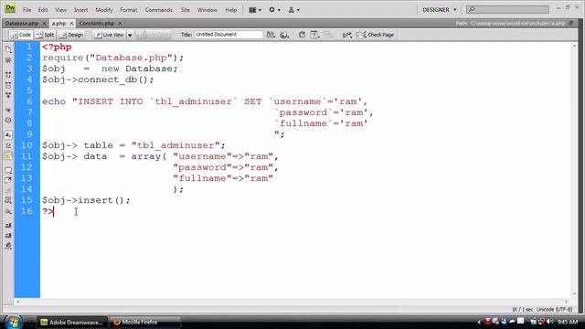 PHP Project Day One (Function Needed for Project) || PHP Tutorials || PHP Programming смотреть онлайн