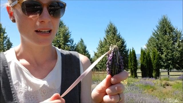 Make Your Own Lavender Wand // weaving with fresh lavender смотреть онлайн