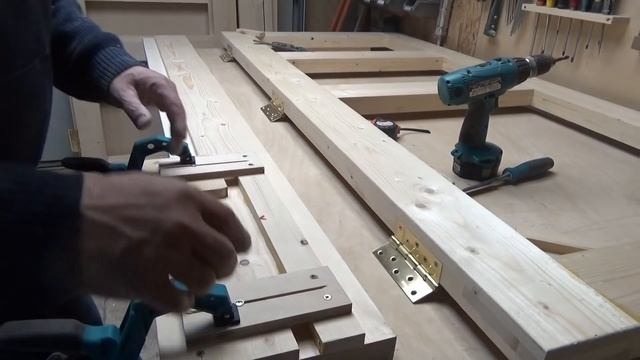 Входная деревянная дверь . ЧАСТЬ 2 . (Entrance Wooden Door. P2)