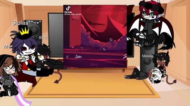 Helluva Boss reacts to Hazbin Hotel {Cringe, Bad and short sorry} смотреть онлайн