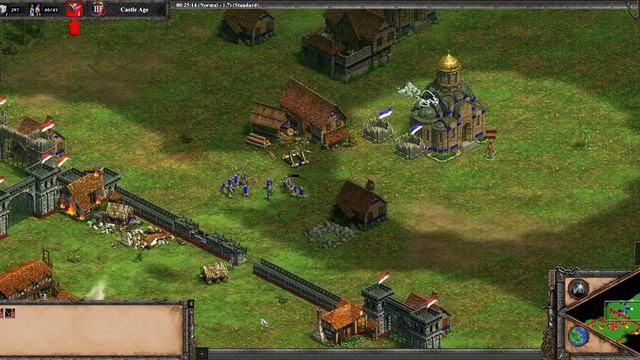AOE2 Trolling - Lithuanian monk rush (highlight clip) смотреть онлайн