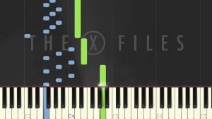 The X-Files Theme | Piano Tutorial
