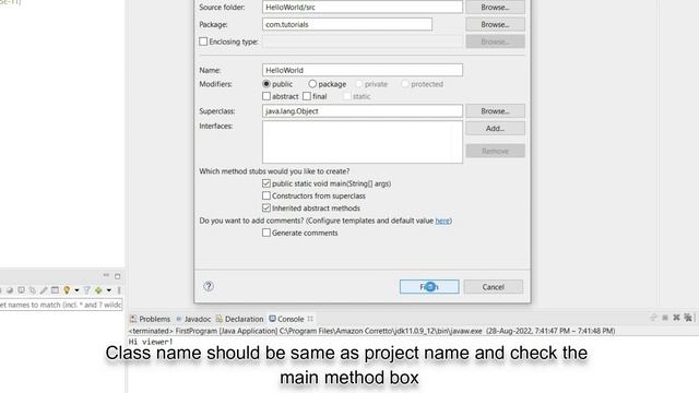 How To Create Your First Java Project in Eclipse in 2022 смотреть онлайн