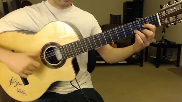 Cool rumba flamenca chords & strumming pattern (Tutorial and chords in description!) смотреть онлайн