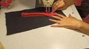 ❤️?? Прорезной КАРМАН в Рамку на Молнии 2 способ! \ Framed zip Pocket! #3