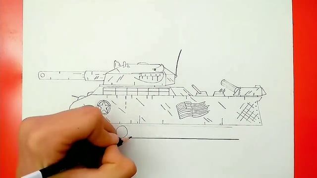 Как нарисовать танк ратте || How to draw a ratte tank? смотреть онлайн