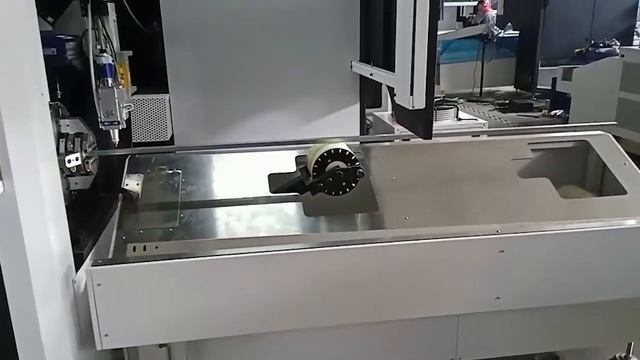 ✅ Лазерный труборез JQLaser MN в действии. Автоподача труб. смотреть онлайн