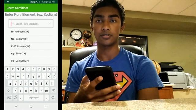Chem Combiner (2017 Congressional App Challenge Submission) смотреть онлайн