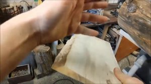 Посмотрим что внутри, распил бревна на доски.