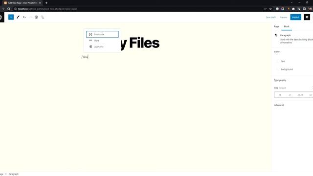 How to create a page for Frontend File Manager PRO смотреть онлайн