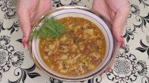 « Мастава» Восточное блюдо, наваристый суп с машем