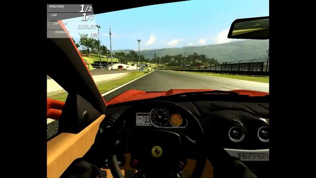Ferrari 599 GTB Fiorano - Ferrari Virtual Race смотреть онлайн