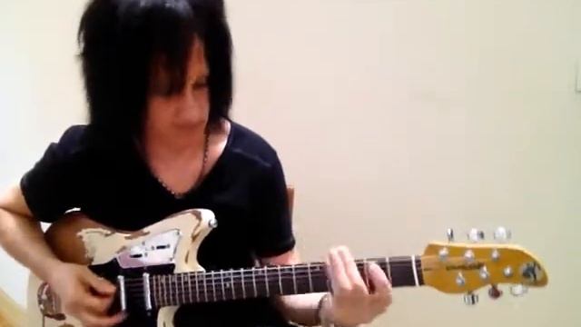 Steve Fister with Woodcraft Bobcat electric guitar classic rock sound lipstick pickups смотреть онлайн