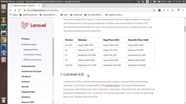 Laravel 6 tutorial - Upgrade 5.8 to 6 version смотреть онлайн