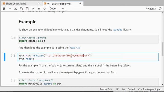 Python - Scatterplot смотреть онлайн