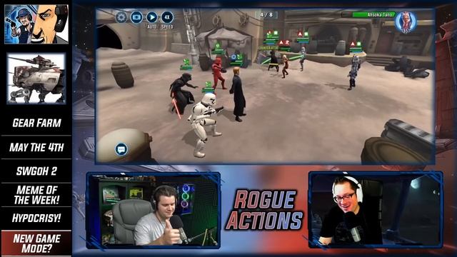 The LAST HOPE For SWGoH | Rogue Actions смотреть онлайн