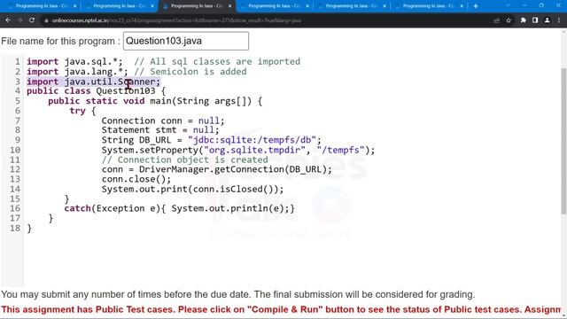 NPTEL Programming In Java WEEK10 Programming Assignment Solutions | Swayam July 2023 | IIT Kharagpu смотреть онлайн