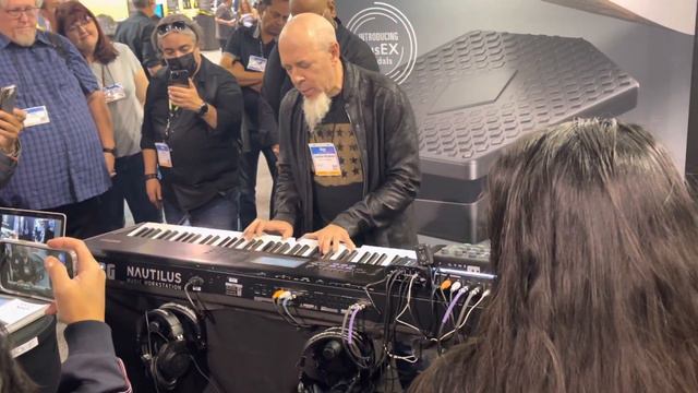 Jordan Rudess at NAMM 2022 смотреть онлайн