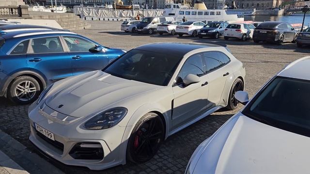 Brutal TechArt Grand GT Porsche Panamera Crayon. super wide! [4k 60p] смотреть онлайн