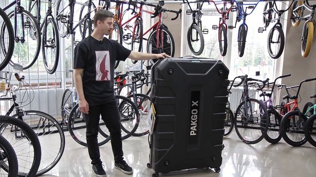 Кейс для велосипеда Topeak PAKGO X (транспортировка велосипеда в самолёте) смотреть онлайн