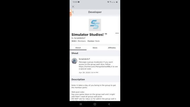 Показываю как вступить в группу в роблокс!?? смотреть онлайн