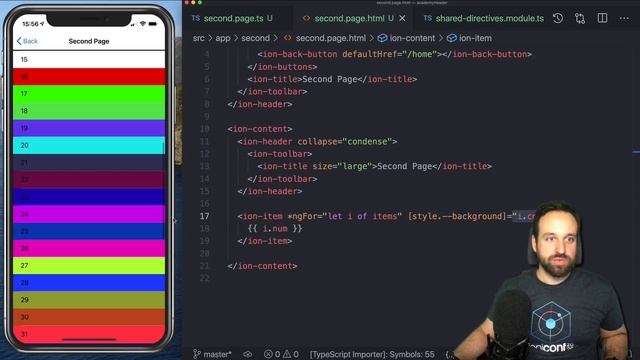 Ionic Dynamic Status Bar Color with Capacitor смотреть онлайн