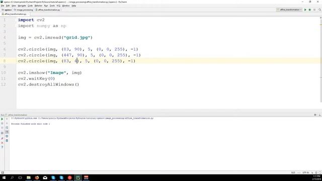 Affine transformation – OpenCV 3.4 with python 3 Tutorial 14 смотреть онлайн