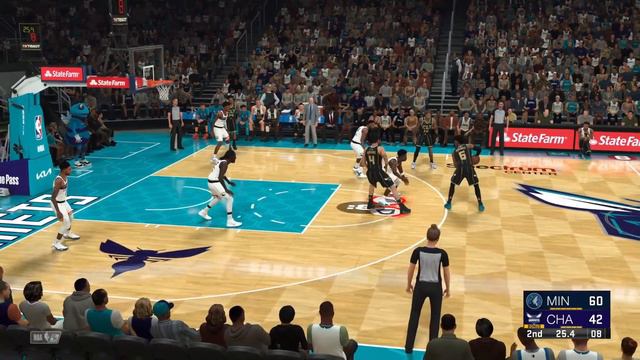Charlotte Hornets v Minnesota Timberwolves | MyLeague | 25.11.22 | NBA 2K23 смотреть онлайн