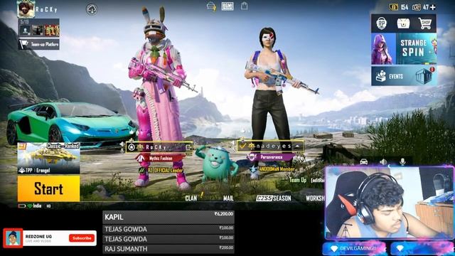 MEHABOOBA | ROCKY BHAI | RZ UG | KANNADA BGMI LIVE смотреть онлайн