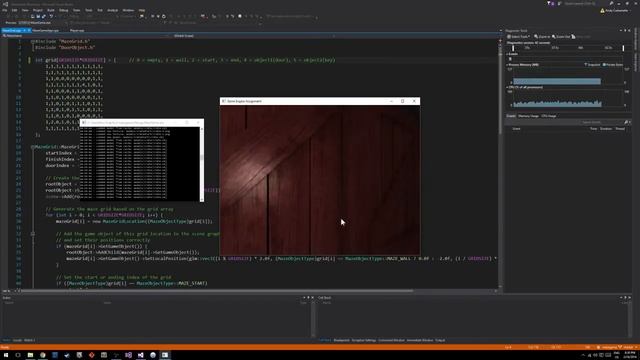 MazeGame - A simple maze made in OpenGL смотреть онлайн