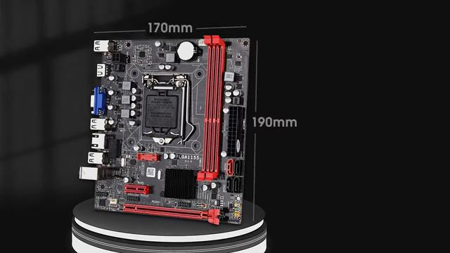 Mainboard B75M Chipset La Computadora Principal MATX USB3.0 DDR3 LGA1155 B7 Computer Motherboard