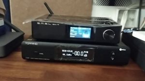Testing SMSL SD-9 + Topping D90MQA with Teac AX501 class D amplifier