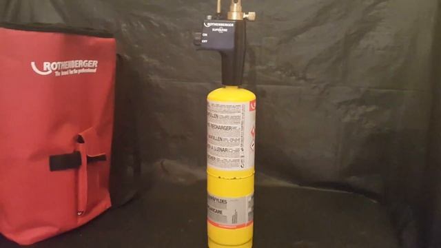 ROTHENBERGER SUPERFIRE 2 PROPANE TORCH смотреть онлайн