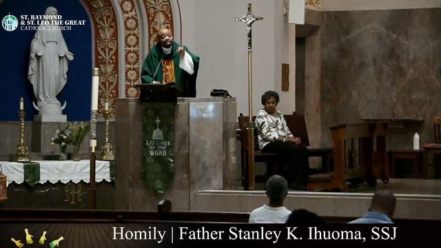St. Raymond & St. Leo the Great Catholic Church | Daily Mass 07.08.2021 смотреть онлайн