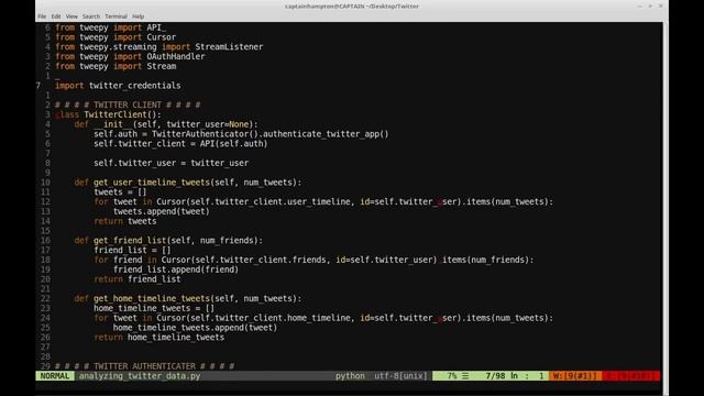 Tweet Visualization and Sentiment Analysis in Python - Full Tutorial смотреть онлайн