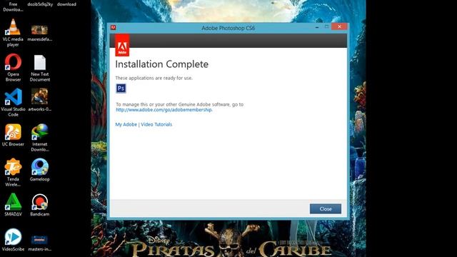 Install Adobe Photoshop CS6 On Windows 10 64-Bit (Step By Step) смотреть онлайн