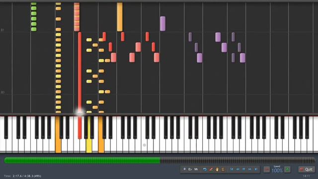 Resurrection Brian May [Synthesia 100% speed] + Download MIDI смотреть онлайн