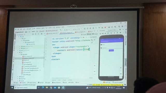 Edit Text With Custom Shape in Kotlin 2023 - CLASS - 3.0 | Kotlin tutorial Bangla & easy to Success смотреть онлайн