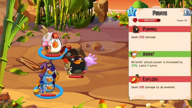 Beating Ronin in a really dumb way (Angry Birds Epic) смотреть онлайн