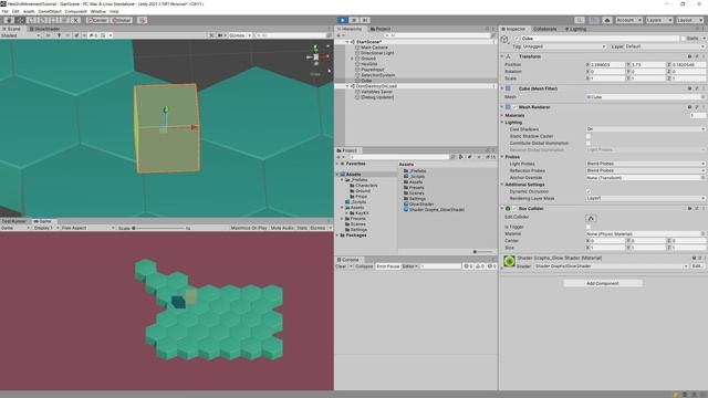 Hex Grid Movement in Unity 2021 P2 - Highlighting hex tiles смотреть онлайн