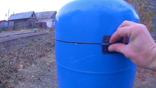 Мангал из гидроаккумулятора. смотреть онлайн