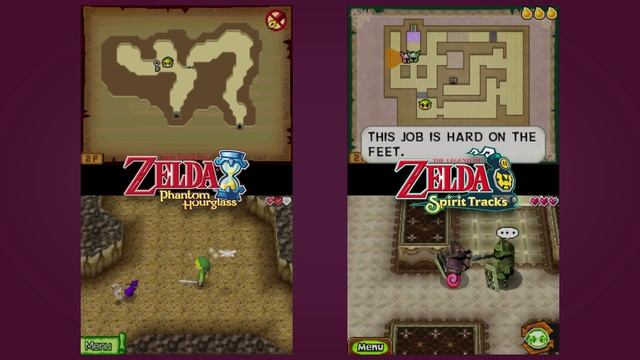 Zelda: Spirit Tracks & Phantom Hourglass: Wii U DS Double Feature! смотреть онлайн