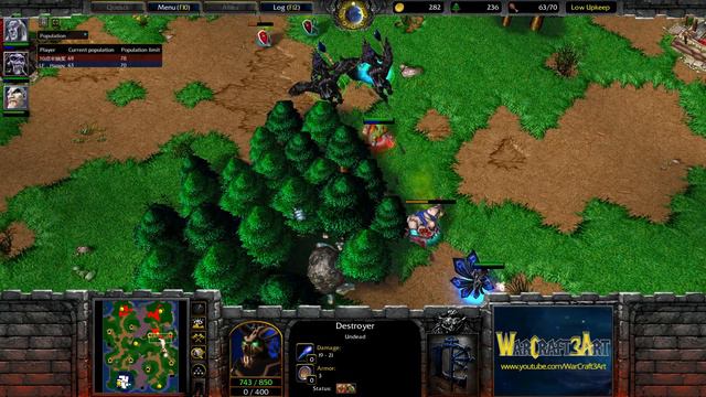 Happy(UD) vs Yumiko(HU) - WarCraft 3 Frozen Throne - RN4197 смотреть онлайн