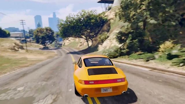 1995 Porsche 911 Carrera S 993 - GTA V _REVIEW смотреть онлайн
