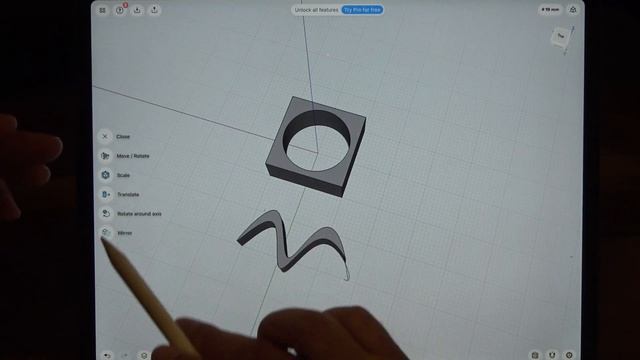 DuB-EnG: Shapr3D Design modeling on the iPad PRO with Apple Pencil2 - Free software - restrictions? смотреть онлайн