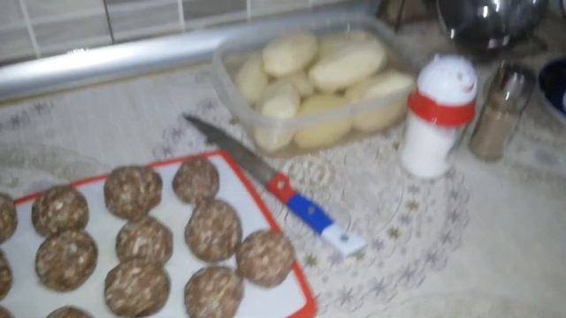 ОБЕД С ШАРИКАМИ??Dadli Xirda Kufteli Yemek